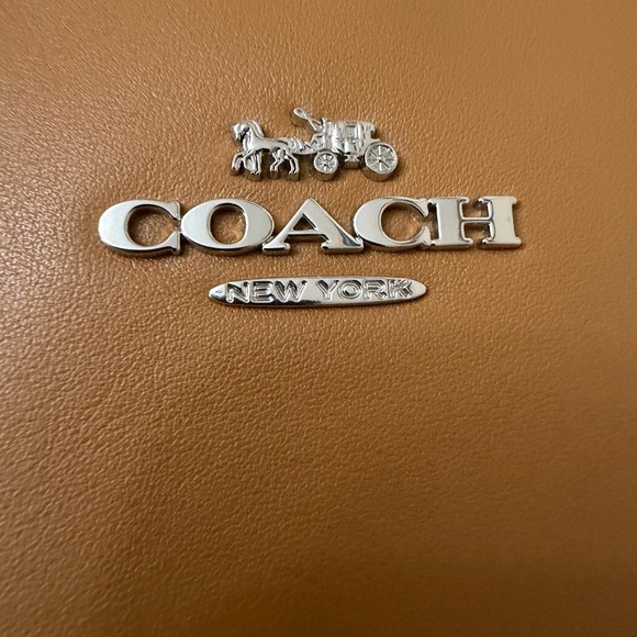 COACH Penelope Shoulder Bag Smooth Leather #C0952 Light Saddle.NWOT - Picture 7 of 13